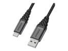 Kabel OtterBox Premium USB A-C 1meter sort