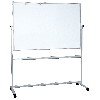 Whiteboard Mobil Naga dobbeltsidet 150 × 100 cm