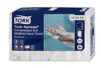 H&aring;ndkl&aelig;deark Tork Premium Extra Soft H2 2 lag 170 ark x 12  100888 4 fold