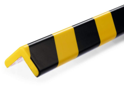 Hjørnebeskytter C35 gul/sort Profillængde: 1 meter
