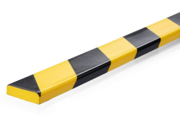 Vægbeskytter S10 gul/sort Profillængde: 1 meter