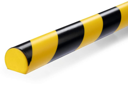 Vægbeskytter S30R gul/sort Profillængde: 1 meter