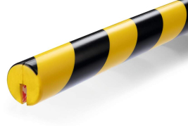 Kantbeskytter E8R gul/sort Profillængde: 1 meter
