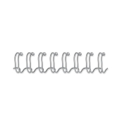 Spiralrygge Fellowes 3:1 wire 8mm sølv A4 100stk/pak
