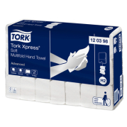 Håndklædeark Tork Advanced H2 2-lag 180 ark x 21  3 fold 120398 ( Gl. nr. 130289 )