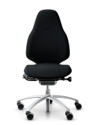 RH Kontorstol Mereo 220 stel sølv Stof: Select sort 60999, Gas B