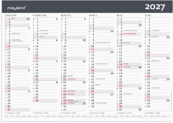 Kontorkalender Moderne A3 2027 - 27063100