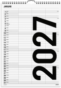 Familiekalender Black and white 3 kol. 2027 - 27066520