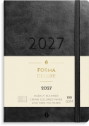 A6 Forma Deluxe ugekalender tv&aelig;rf. sort kunstskind 2027 - 27201400