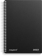 Dagkalender sort PP-plast 2027 - 27210000