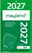 K&aelig;mpeafrivningskalender m/bagsidetekst 2027 - 27254000