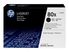 Lasertoner HP CF280XD sort 2-pack