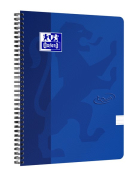 Notesbog Oxford Touch A4+ blå linieret 90g