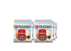 Kaffepuder Tassimo Gevalia Latte Macchiato Less Sweet 5 æsk x 8 stk/krt