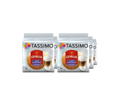 Kaffepuder Tassimo Gevalia Latte Macchiato less Sweet 5 æsker a´ 8 stk.