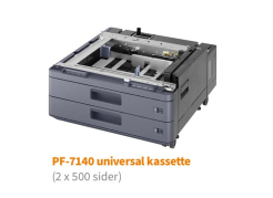 Papirmagasin 2x500 ark PF7140 til TA 2508CI