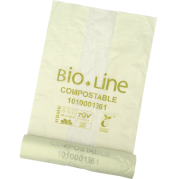 Spandeposer Bio-Line/majsstivelse trans.grøn 450x450mm 15l