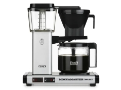 Kaffemaskine Moccamaster KBG Manual Poleret s&oslash;lv 
