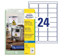 Etiket inkjet J4773-10 63,5 x 33,9 mm m/240 stk. 