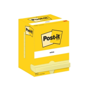 Post-it blok 657 gul 76x102mm 100bl 3M 