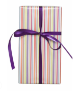 Gavepapir 38cm x 165m Multistripes