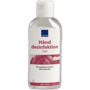 H&aring;nddesinfektion 85% gel m/vippel&aring;g 120ml. 