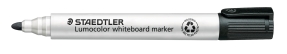 Whiteboardmarker Staedtler 351 sort Lumocolor 2,0mm