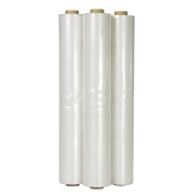 Plastfolie 2m x 50m 100 my Lux klar Foldet 1 gang. Kernediameter: 76 mm