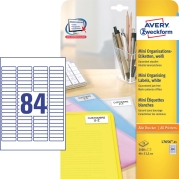 Etiket laser L7656-25 46x11.1 mm m/2100 stk 