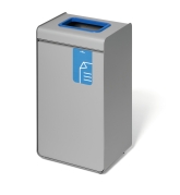 Affaldsbeholder Durasort 55 liter bl&aring;