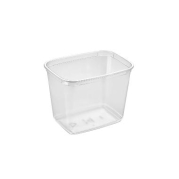 Plastb&aelig;ger M68-100 Rektangul&aelig;r 1000ml L141.6xB104.1xH109.3mm APET Klar 560 stk. 