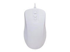 ACTIVE KEY ClassicClean Medical Hygiejne mus IP68 5-Button W White med ledning
