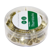 Tegnestifter messing BNT 100stk/æsk 