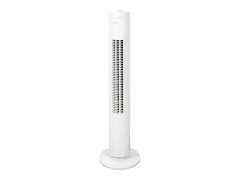 K&oslash;leventilator T&aring;rn H78 cm Clatronic hvid 