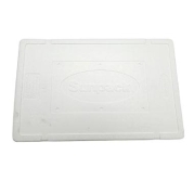 L&aring;g til termokasser L60xB40xH2.5cm EPS Sunpack hvid
