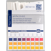 pH-strips, pH-interval 2-9 100 stk