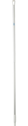 Skaft med gevind Vikan 151cm &Oslash;3,1cm hvid aluminium/PP