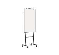 Whiteboard One mobile i sort Mål: 707 x 1960 x 500