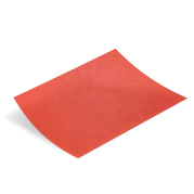 Silkepapir rød 500x750mm 17g / 480 ark.