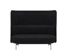 Softline loungesofa Joe h&oslash;j. Stof: Vision black/grey