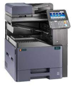 TA Farvekopimaskine 301CI A4 Kopi/print/scan s/h samt color Brugt