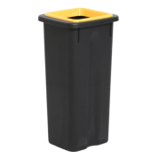 Affaldsspand Twin gul 53 liter til sortering