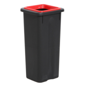 Affaldsspand Twin rød 20 liter til sortering