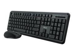 TRUST TKM-350 tastatur & mus Wireless Silent Combo