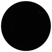 Glastavle magnetisk sort Cirkel Ø80 cm