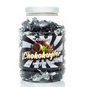Chokoladekugler m/smag af lakrids ds. 1100 gr