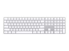 Tastatur Apple Magic med Numeric Keypad-Dansk
