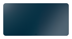 Skriveunderlag Leitz m&oslash;rkebl&aring; 40x80cm