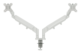 Leitz Ergo pladsbesparende dual monitor arm. Til 2 sk&aelig;rme
