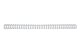 Spiralrygge 23 ringe wire 2:1 16 mm sort t/240 ark  200 stk 